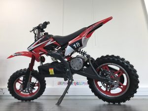 moto électrique enfant 36V rouge pour 8 ans