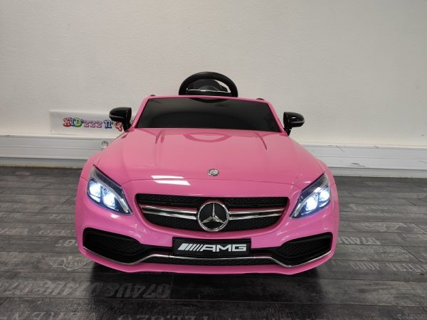 voiture electrique pour fille rose